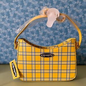 Clueless plaid pocketbook